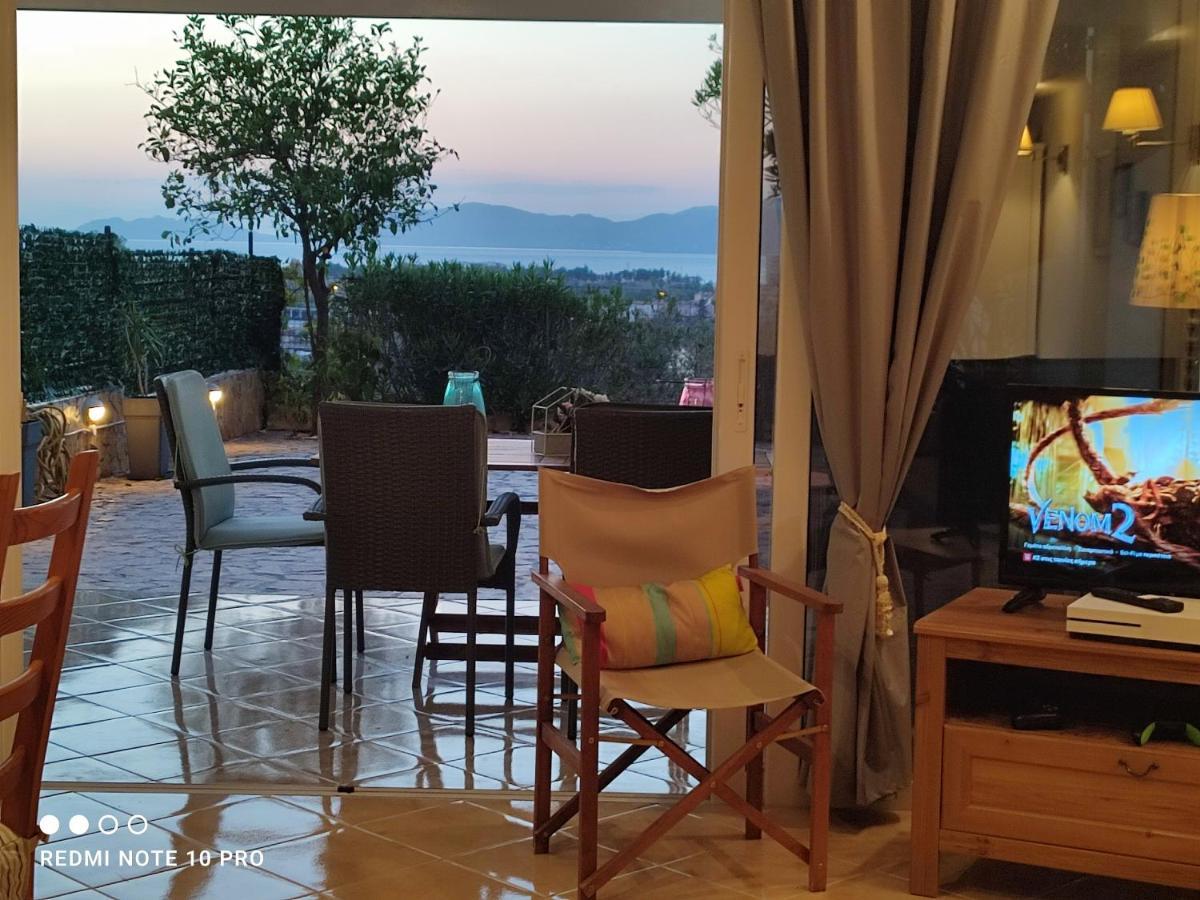 Andrew'S Sunset View Apartment Loutráki Zewnętrze zdjęcie