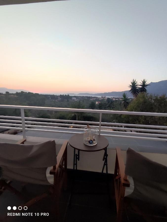 Andrew'S Sunset View Apartment Loutráki Zewnętrze zdjęcie